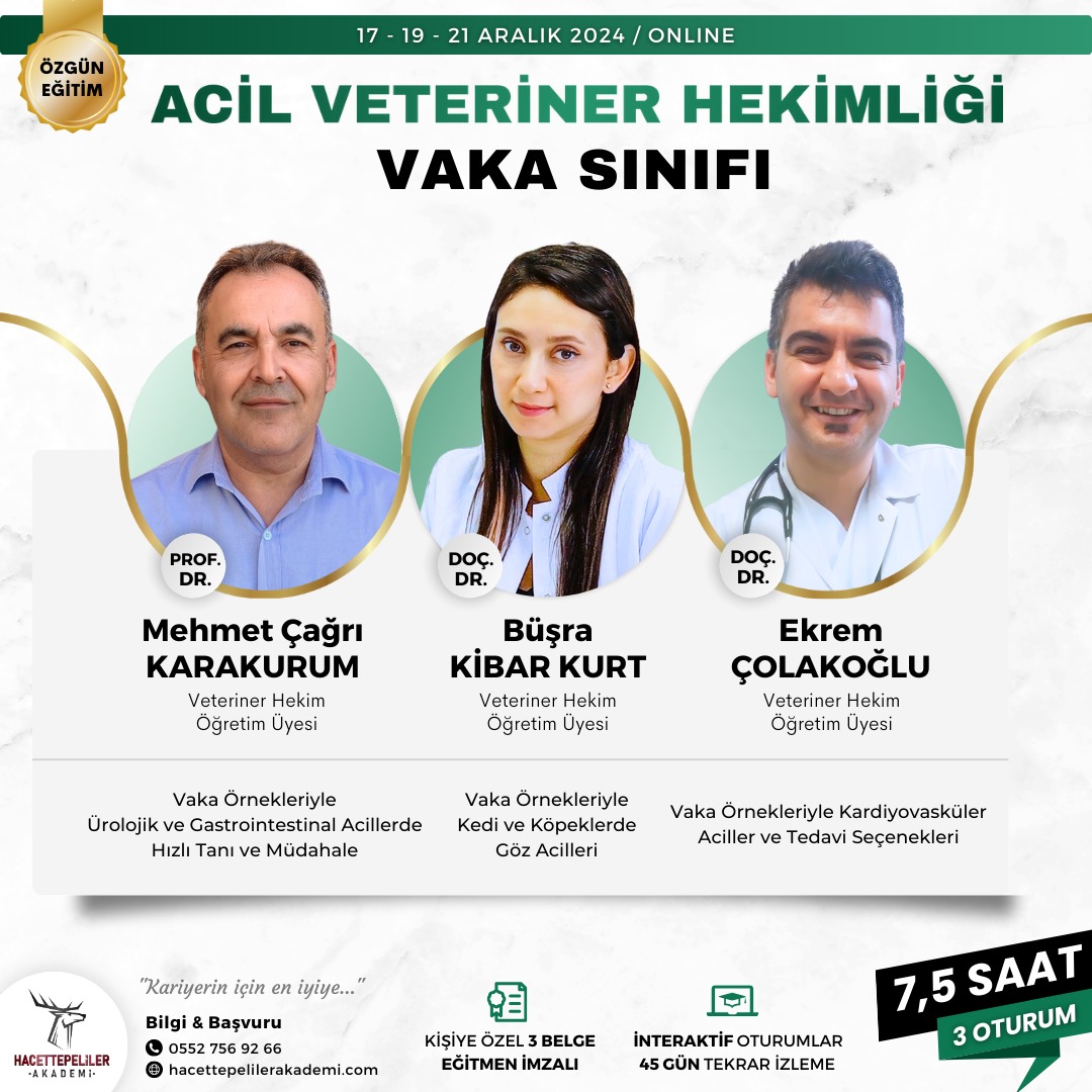 Acil Veteriner Hekimliği Vaka Sınıfı